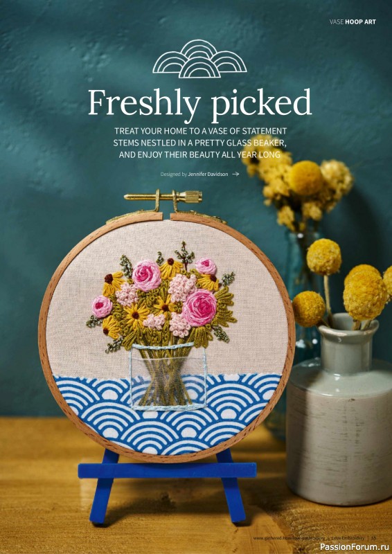 Коллекция вышивки в журнале «Love Embroidery №69 2025»