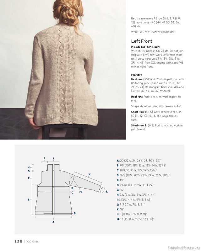 Вязаные проекты в книге &laquo;100 Knits: Interweave's Ultimate Pattern Collection&raquo;. Часть 2