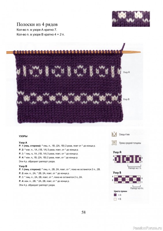 Вязаные проекты в книге &laquo;Библия многоцветных узоров Fair Isle&raquo;.