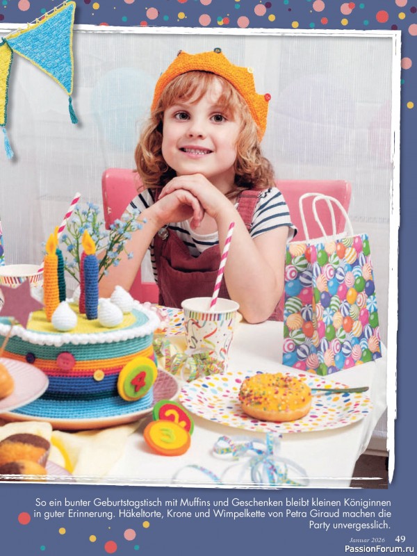 Коллекция проектов для рукодельниц в журнале «Anna Germany №1 2026»
