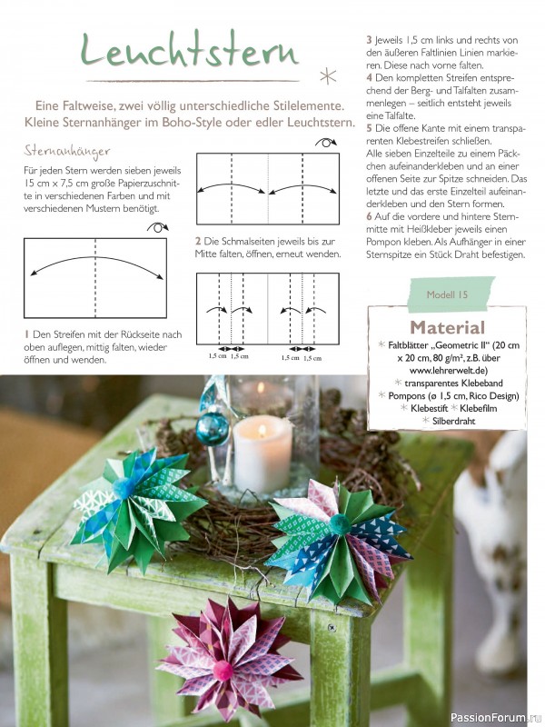 Коллекция проектов для рукодельниц в журнале «Mein Deko und Bastelspaß BS485 2025»