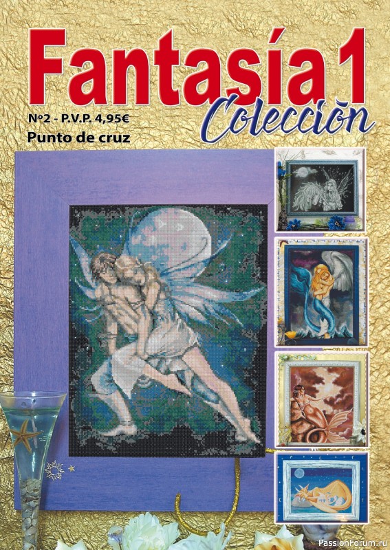 Коллекция вышивки в журнале &laquo;Coleccion Punto de Cruz №2 2026&raquo;