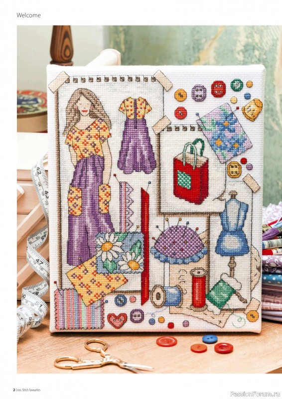 Коллекция вышивки в журнале &laquo;Cross Stitch Favourites - Hobbies 2026&raquo;