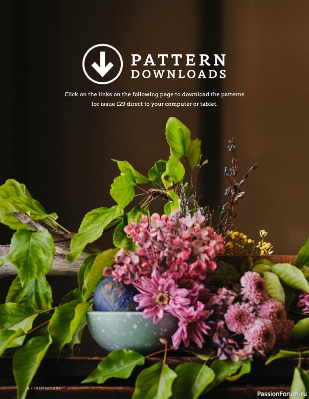 Коллекция вышивки в журнале &laquo;Inspirations №129 2026&raquo;