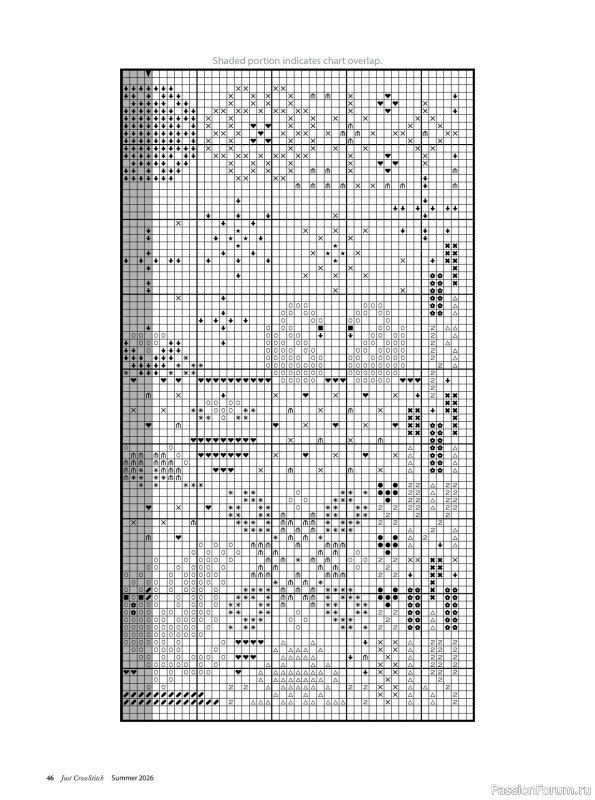 Коллекция вышивки в журнале &laquo;Just CrossStitch - Summer 2026&raquo;