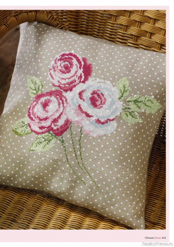 Коллекция вышивки в журнале &laquo;Ultimate CrossStitch &ndash; Home 2026&raquo;