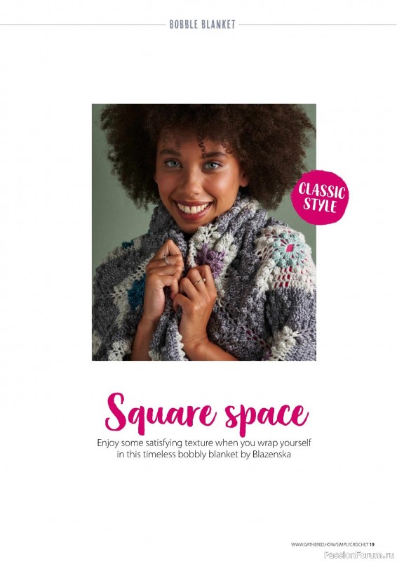 Вязаные модели крючком в журнале «Simply Crochet №127 2022»