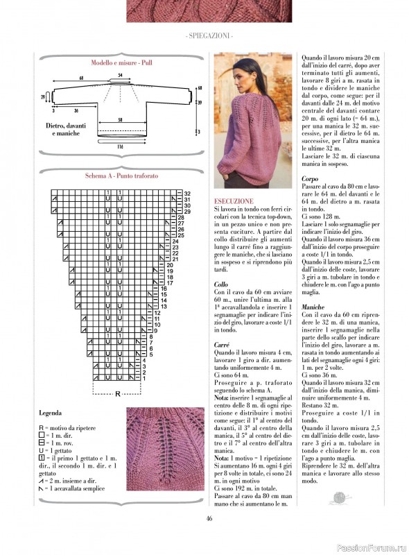 Вязаные модели в журнале «Piu Maglia №49 2025»