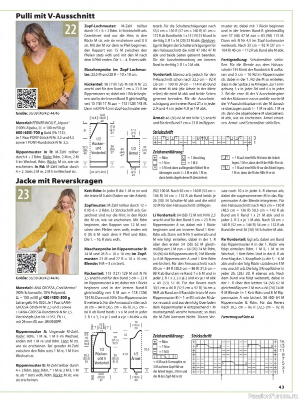 Вязаные модели в журнале &laquo;Sabrina №2 2026 Germany&raquo;