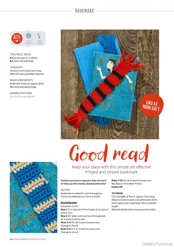 Вязаные проекты крючком в журнале «Simply Crochet №179 2026»