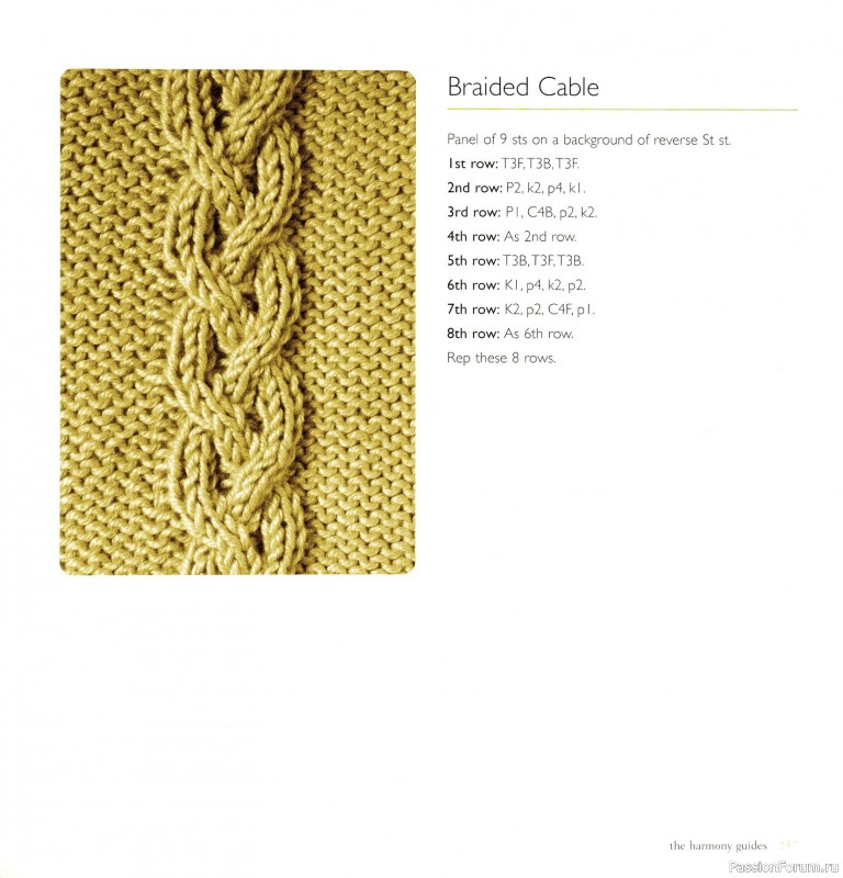 Вязаные проекты в книге «Cables & Aran Stitches-250 to Knit». Продолжение