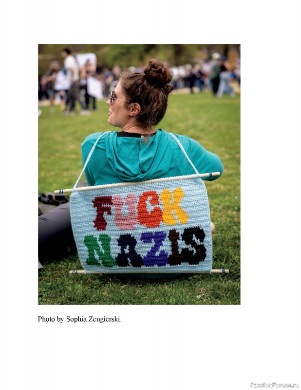 Вязаные проекты в книге «Modern Crochet Tapestries»