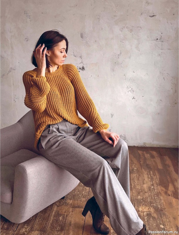 Вязаные проекты в книге &laquo;Реглан сверху&raquo;.