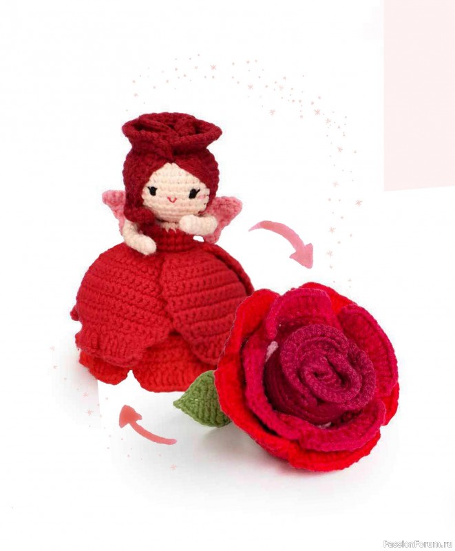 Вязаные проекты в книге «Reversible Amigurumi»