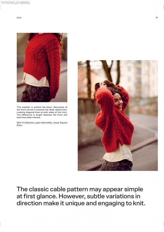 Вязаные проекты в журнале «Laine Magazine №26 2025».