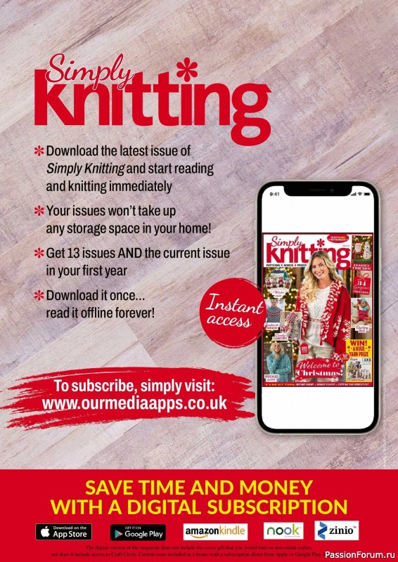 Вязаные проекты в журнале &laquo;Simply Knitting №282 2026&raquo;