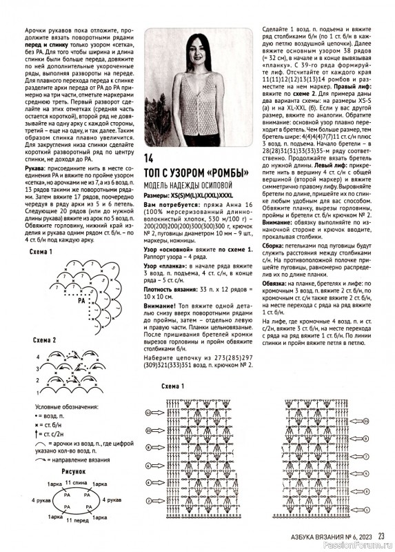 Авторские проекты в журнале «Азбука вязания №6 2023»