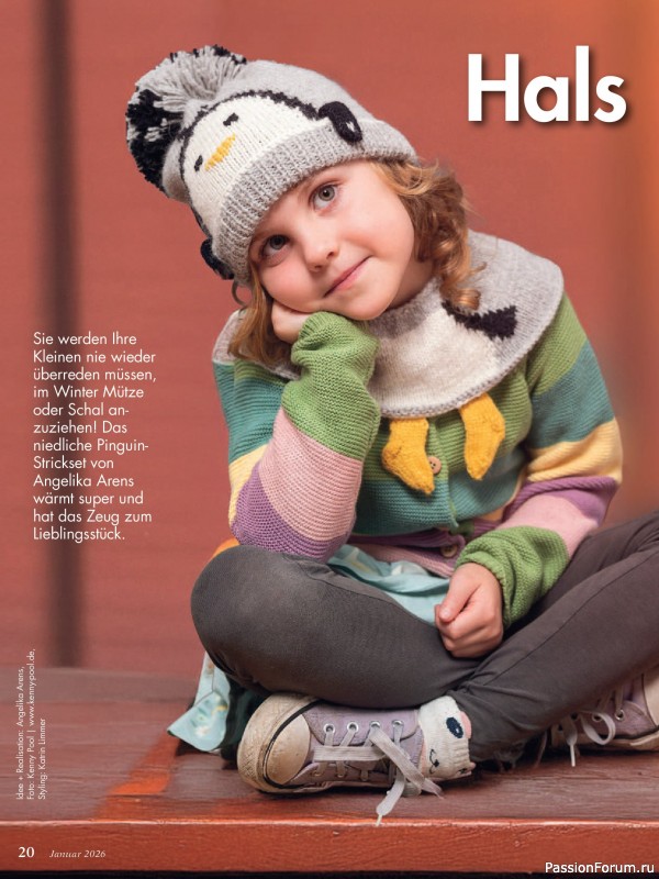 Коллекция проектов для рукодельниц в журнале «Anna Germany №1 2026»