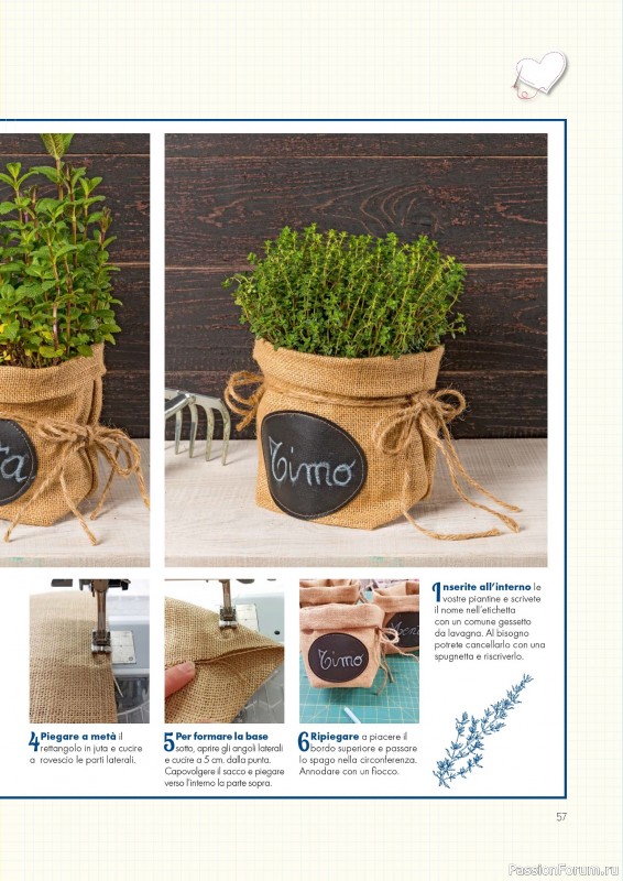 Коллекция проектов для рукодельниц в журнале &laquo;I Love Cucito №60 2025&raquo;