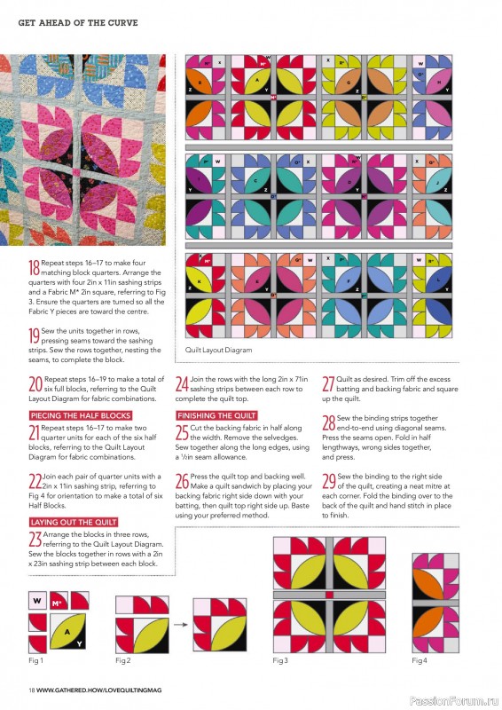 Коллекция проектов для рукодельниц в журнале «Love Patchwork & Quilting №145 2024»