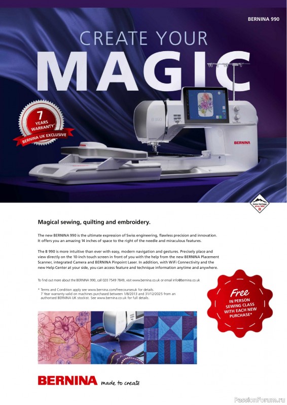 Коллекция проектов для рукодельниц в журнале «Todays Quilter №134 2025»