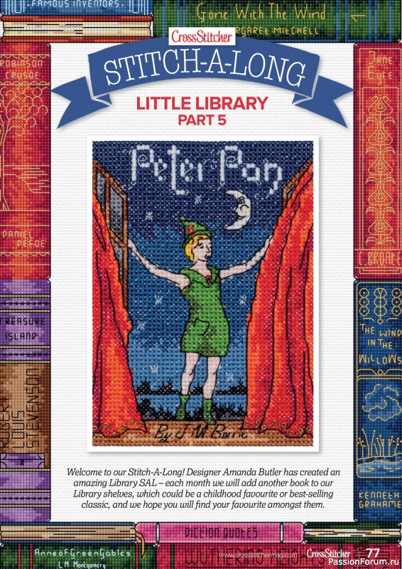 Коллекция вышивки в журнале «CrossStitcher №430 2025»