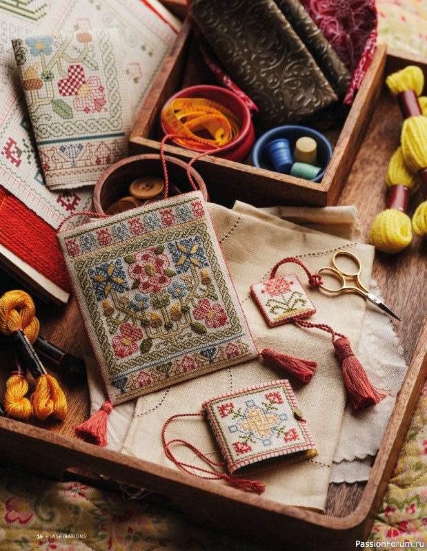 Коллекция вышивки в журнале &laquo;Inspirations №129 2026&raquo;