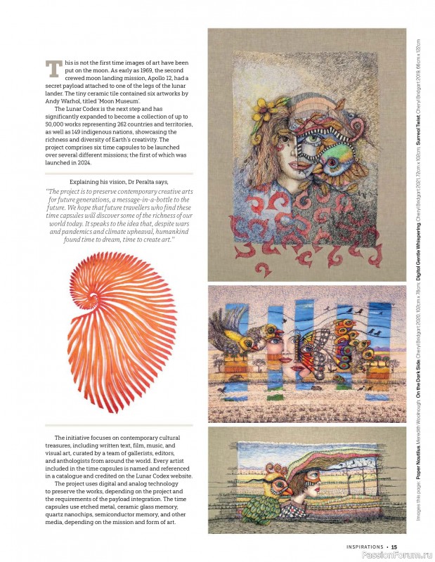 Коллекция вышивки в журнале &laquo;Inspirations №130 2026&raquo;