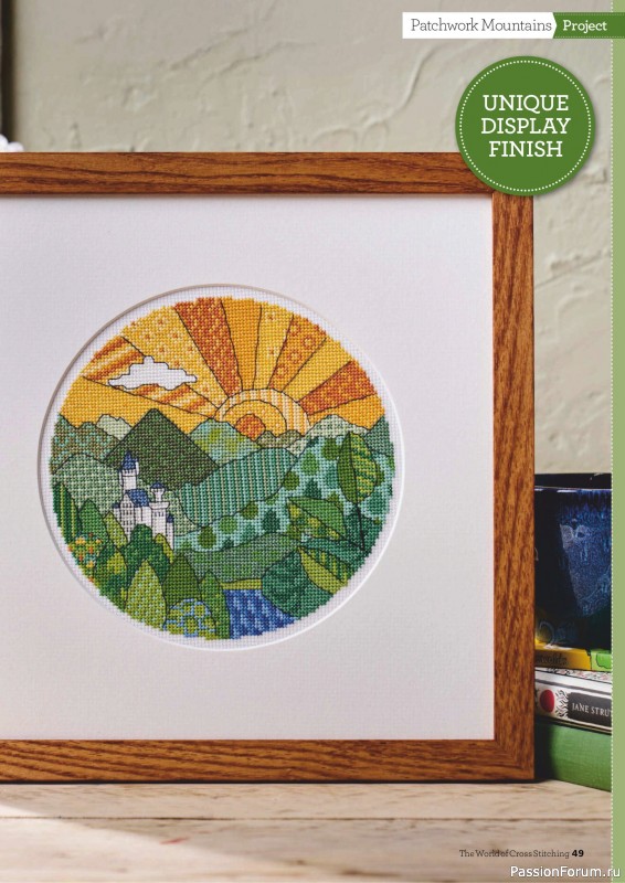 Коллекция вышивки в журнале &laquo;The World of Cross Stitching №368 2025&raquo;