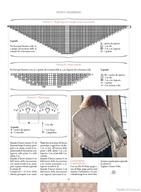 Вязаные модели в журнале «Piu Maglia №55 2026»