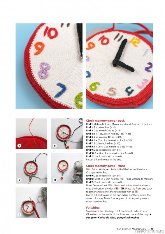 Вязаные проекты крючком в журнале «Fun Crochet Magazine №25 2025»