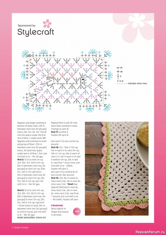 Вязаные проекты крючком в журнале «Inside Crochet №182 2025»