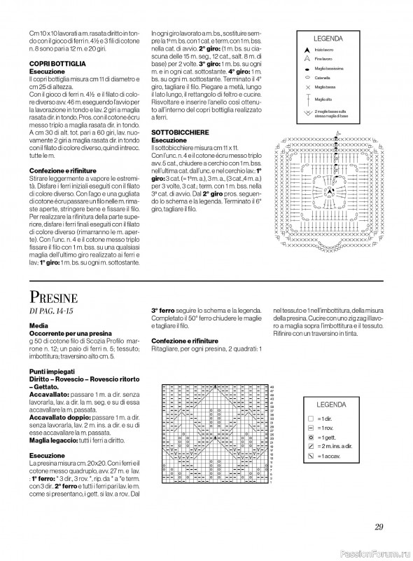 Вязаные проекты крючком в журнале «Profilo Uncinetto №10 2025»