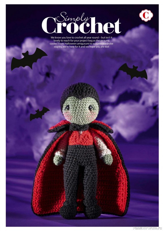 Вязаные проекты крючком в журнале «Simply Crochet №167 2025»