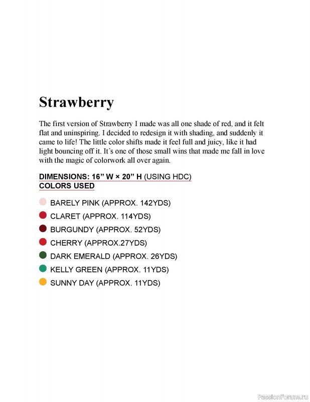 Вязаные проекты в книге «Modern Crochet Tapestries». Продолжение