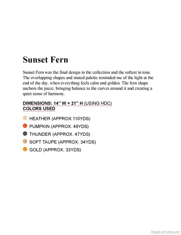 Вязаные проекты в книге «Modern Crochet Tapestries». Продолжение