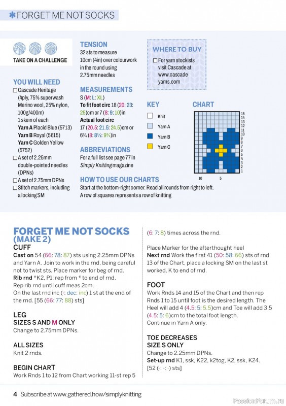 Вязаные проекты в журнале &laquo;Simply Knitting №276 2026&raquo;