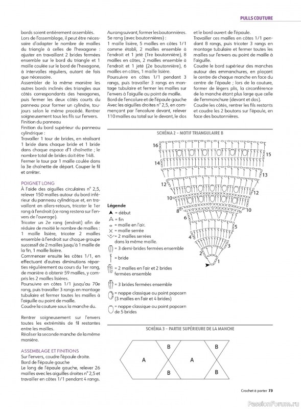 Вязаные проекты крючком в журнале «Crochet a porter - Fevrier/Avril 2026»