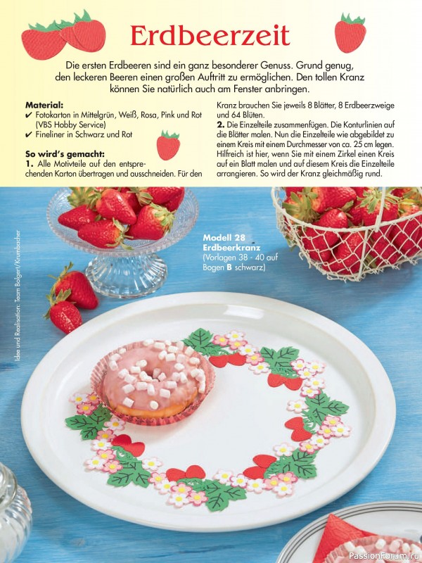 Коллекция проектов для рукодельниц в журнале «Bastel-Ideen №1 2026»