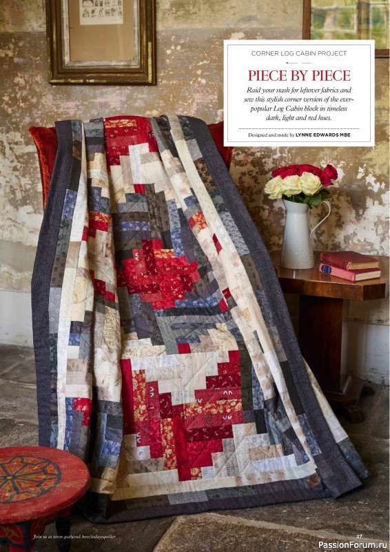 Коллекция проектов для рукодельниц в журнале «Todays Quilter №134 2025»