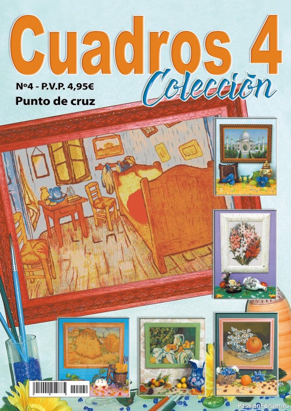 Коллекция вышивки в журнале «Coleccion Punto de Cruz №4 2026»
