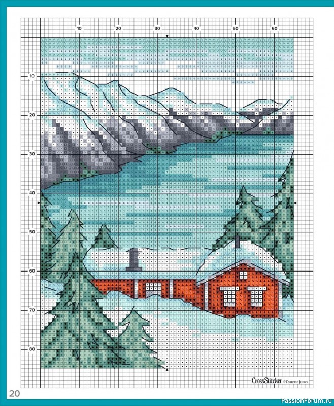 Коллекция вышивки в журнале «CrossStitcher №384 2022»