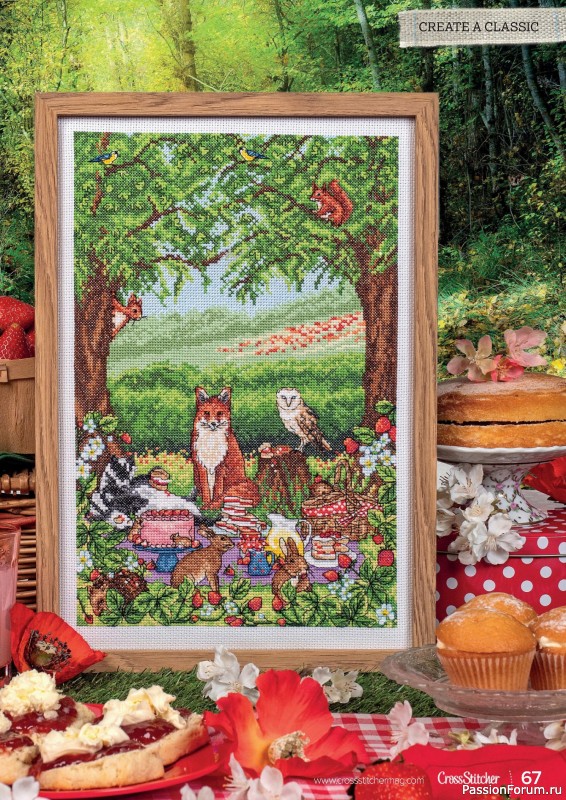 Коллекция вышивки в журнале «CrossStitcher №409 2024»