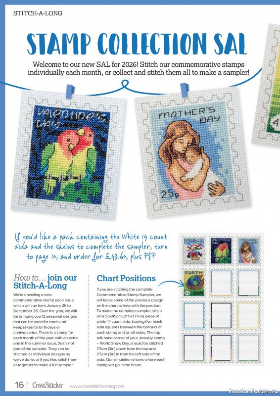 Коллекция вышивки в журнале &laquo;CrossStitcher №433 2026&raquo;
