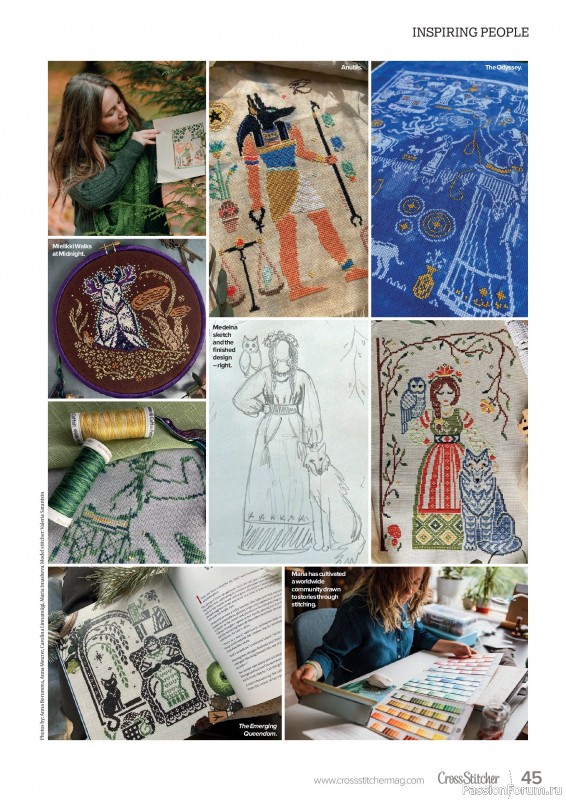 Коллекция вышивки в журнале &laquo;CrossStitcher №435 2026&raquo;