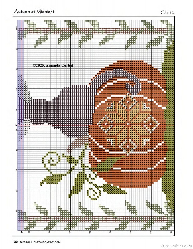 Коллекция вышивки в журнале «Punch Needle & Primitive Stitcher – Fall 2025»