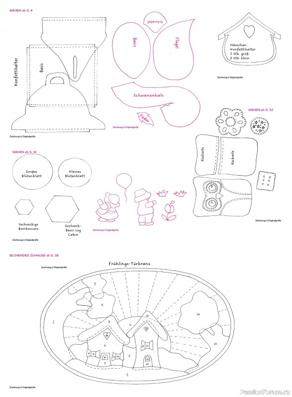 Коллекция проектов для рукодельниц в журнале «I Love Nahen - Februar/Marz 2026»