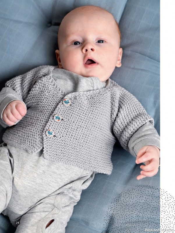 Вязаные модели для детей в журнале «Baby Maschenmode №53 2022»