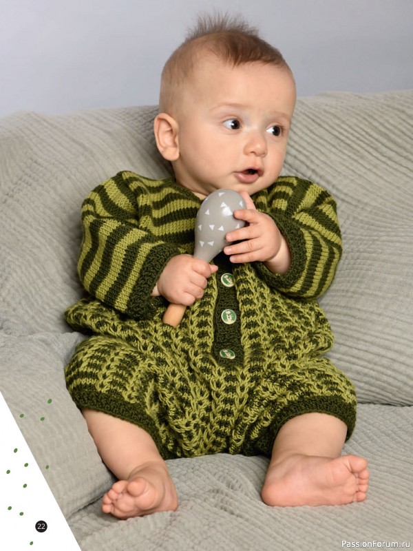 Вязаные модели для детей в журнале «Baby Maschenmode №67 2025»