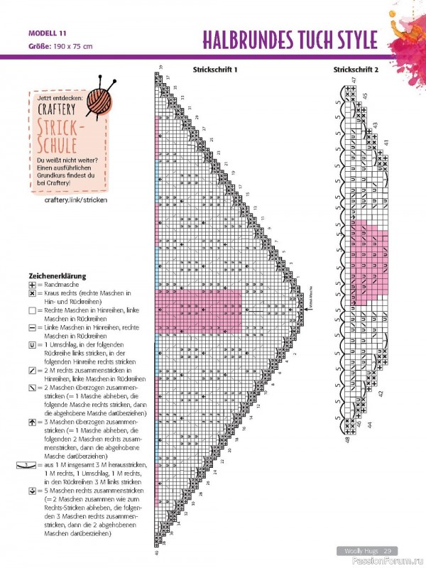 Вязаные модели в журнале «Woolly Hugs Maschenwelt №1 2023»